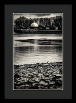 Load image into Gallery viewer, Dome across the Thames at Greenwich - Framed Print
