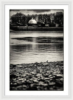 Load image into Gallery viewer, Dome across the Thames at Greenwich - Framed Print

