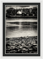 Load image into Gallery viewer, Dome across the Thames at Greenwich - Framed Print

