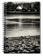 Load image into Gallery viewer, Dome across the Thames at Greenwich - Spiral Notebook
