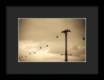 Load image into Gallery viewer, Flight over the Thames - Framed Print

