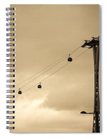 Load image into Gallery viewer, Flight over the Thames - Spiral Notebook
