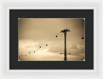 Load image into Gallery viewer, Flight over the Thames - Framed Print

