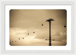Load image into Gallery viewer, Flight over the Thames - Framed Print
