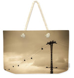 Load image into Gallery viewer, Flight over the Thames - Weekender Tote Bag

