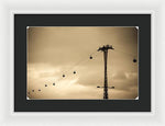 Load image into Gallery viewer, Flight over the Thames - Framed Print

