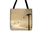 Load image into Gallery viewer, Flight over the Thames - Tote Bag
