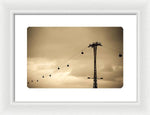 Load image into Gallery viewer, Flight over the Thames - Framed Print
