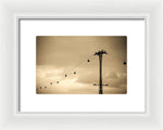 Load image into Gallery viewer, Flight over the Thames - Framed Print
