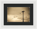 Load image into Gallery viewer, Flight over the Thames - Framed Print
