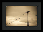 Load image into Gallery viewer, Flight over the Thames - Framed Print
