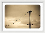 Load image into Gallery viewer, Flight over the Thames - Framed Print
