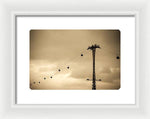 Load image into Gallery viewer, Flight over the Thames - Framed Print
