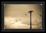 Load image into Gallery viewer, Flight over the Thames - Framed Print

