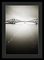 Load image into Gallery viewer, Forth Bridge Traffic - Framed Print
