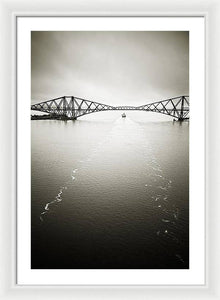 Forth Bridge Traffic - Framed Print