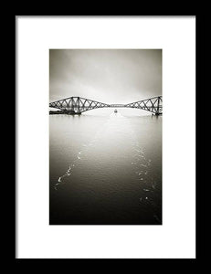 Forth Bridge Traffic - Framed Print