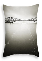 Load image into Gallery viewer, Forth Bridge Traffic - Throw Pillow
