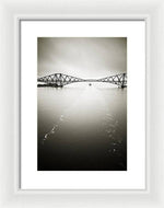 Load image into Gallery viewer, Forth Bridge Traffic - Framed Print
