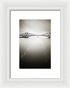 Forth Bridge Traffic - Framed Print