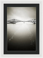 Load image into Gallery viewer, Forth Bridge Traffic - Framed Print
