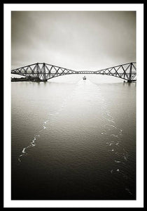 Forth Bridge Traffic - Framed Print