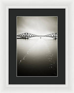 Load image into Gallery viewer, Forth Bridge Traffic - Framed Print
