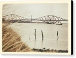 Load image into Gallery viewer, Forth Rail Bridge Scotland Coastline - Canvas Print
