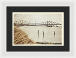 Load image into Gallery viewer, Forth Rail Bridge Scotland Coastline - Framed Print
