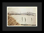 Load image into Gallery viewer, Forth Rail Bridge Scotland Coastline - Framed Print
