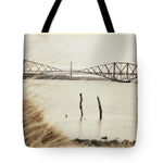 Load image into Gallery viewer, Forth Rail Bridge Scotland Coastline - Tote Bag
