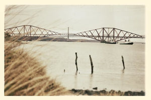 Forth Rail Bridge Scotland Coastline - Art Print