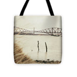 Load image into Gallery viewer, Forth Rail Bridge Scotland Coastline - Tote Bag
