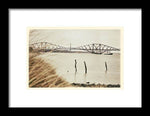 Load image into Gallery viewer, Forth Rail Bridge Scotland Coastline - Framed Print
