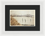 Load image into Gallery viewer, Forth Rail Bridge Scotland Coastline - Framed Print
