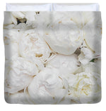Load image into Gallery viewer, Full Peonies - Duvet Cover
