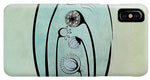 Load image into Gallery viewer, Geometric Stems in an Oval frame - Phone Case
