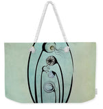 Load image into Gallery viewer, Geometric Stems in an Oval frame - Weekender Tote Bag

