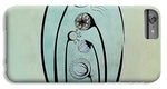 Load image into Gallery viewer, Geometric Stems in an Oval frame - Phone Case
