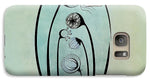 Load image into Gallery viewer, Geometric Stems in an Oval frame - Phone Case
