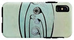 Load image into Gallery viewer, Geometric Stems in an Oval frame - Phone Case
