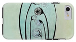 Load image into Gallery viewer, Geometric Stems in an Oval frame - Phone Case
