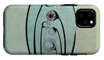 Load image into Gallery viewer, Geometric Stems in an Oval frame - Phone Case
