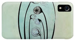 Load image into Gallery viewer, Geometric Stems in an Oval frame - Phone Case
