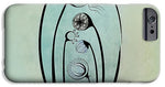 Load image into Gallery viewer, Geometric Stems in an Oval frame - Phone Case
