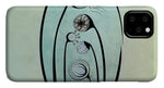 Load image into Gallery viewer, Geometric Stems in an Oval frame - Phone Case
