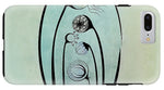 Load image into Gallery viewer, Geometric Stems in an Oval frame - Phone Case
