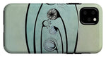 Load image into Gallery viewer, Geometric Stems in an Oval frame - Phone Case
