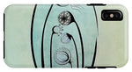 Load image into Gallery viewer, Geometric Stems in an Oval frame - Phone Case
