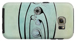 Load image into Gallery viewer, Geometric Stems in an Oval frame - Phone Case
